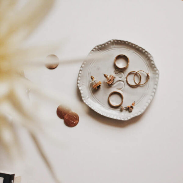 Book of Psalms with flower